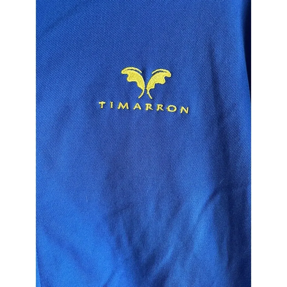 NIKE GOLF Women's XL Timarron Country Club Jacket Full Zip Up Blue Yellow - Picture 2 of 6